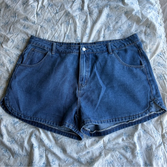 SHEIN Pants - SHEIN denim shorts